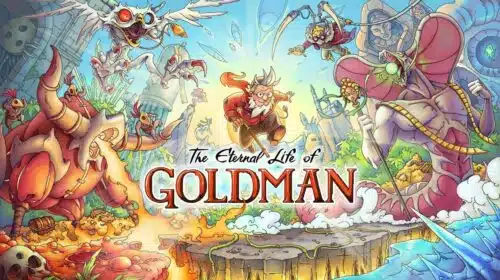 Jogo de plataformas desenhado à mão, The Eternal Life of Goldman é anunciado