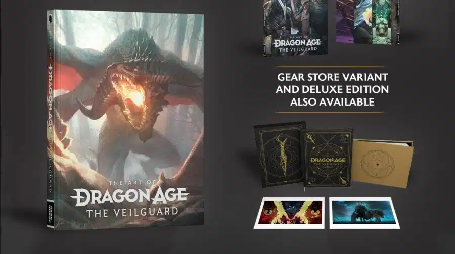 Dragon Age The Veilguard terá belo artbook pela Dark Horse