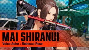 Com visual renovado, Mai Shiranui estará em Fatal Fury: City of the Wolves