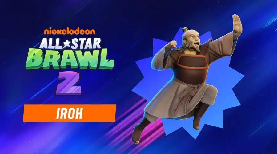 Mestre do fogo! Nickelodeon All-Star Brawl 2 recebe Iroh, de Avatar, no elenco