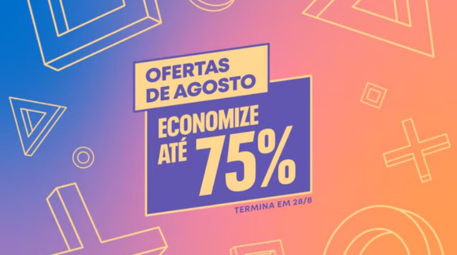 “Ofertas de Agosto” na PS Store trazem descontos de até 75% em games e DLCs