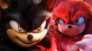 Keanu Reeves e Idris Elba reprisam parceria de Cyberpunk 2077 em Sonic 3 — e CD Projekt RED curtiu