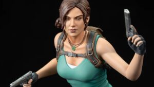 Estatueta inspirada no reboot de Tomb Raider mostra novo visual de Lara Croft