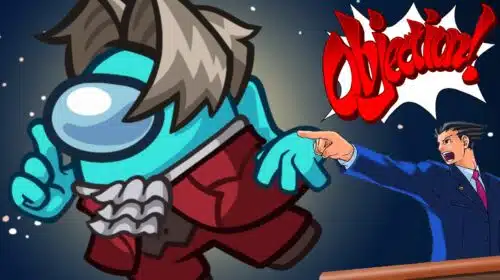 Quem pediu advogado? Among Us terá skin inspirada em Ace Attorney