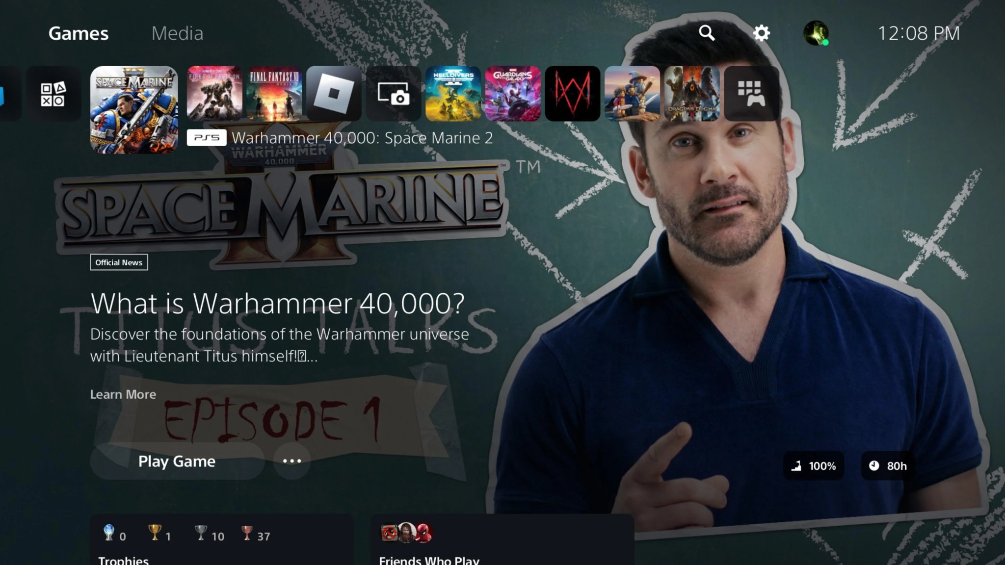 Atualização do PS5 deixa menu do console cheio de “propagandas” 4 4