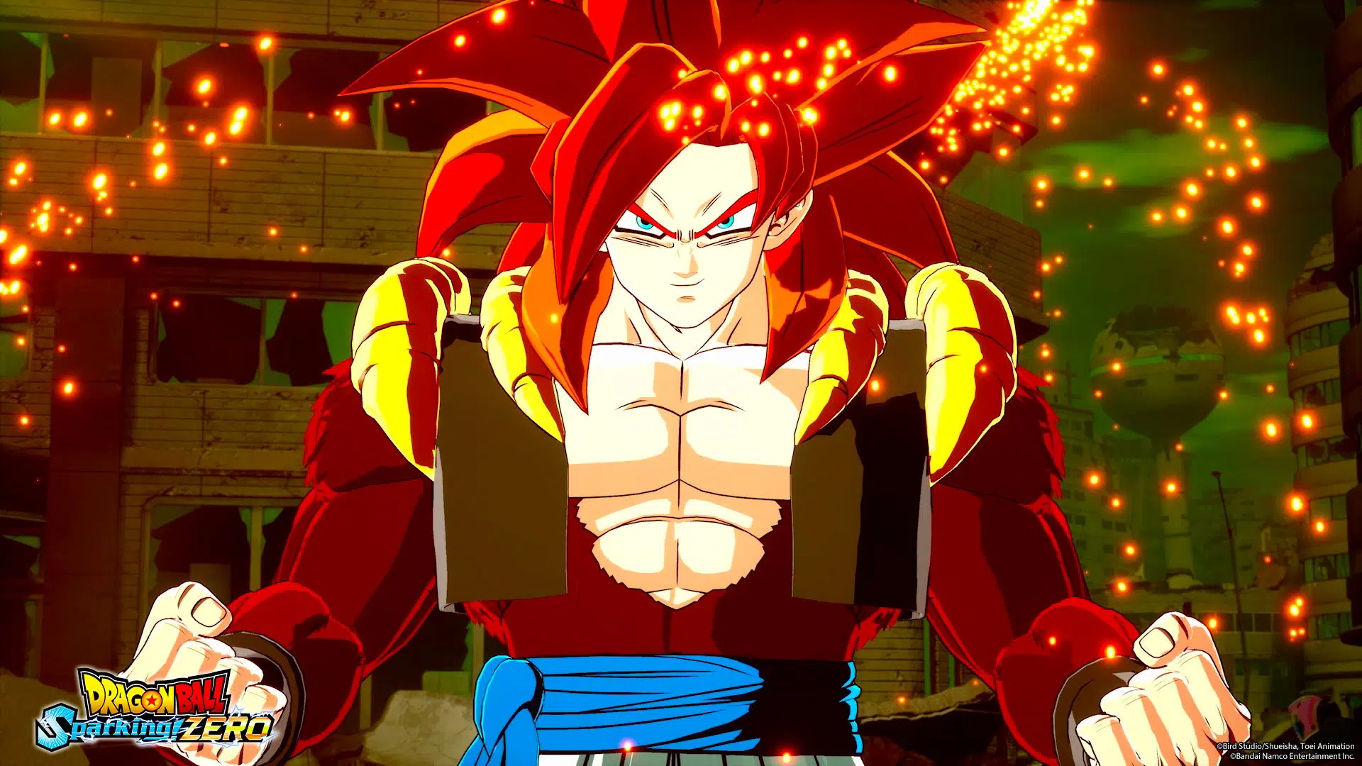 Gogeta Super Sayajin 4 em Dragon Ball: Sparking! Zero