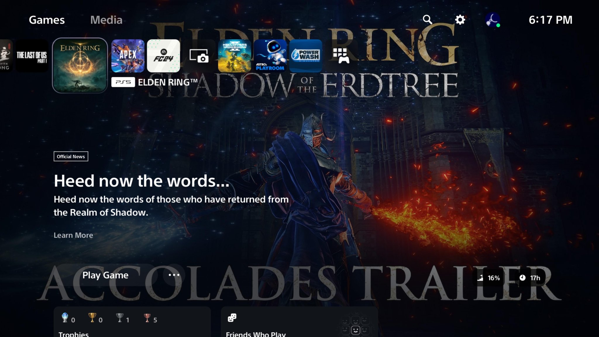Atualização do PS5 deixa menu do console cheio de “propagandas” 1 1