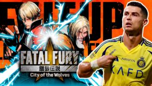Robozão no ringue! Cristiano Ronaldo indica colaboração com Fatal Fury: City of the Wolves