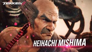 Heihachi “será bem forte” e “mais acessível”, diz designer de Tekken 8