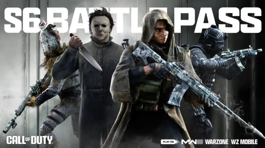 Passe de Batalha de Modern Warfare III terá Michael Myers, de Halloween, e skins monstruosas