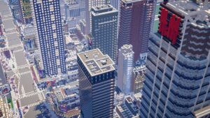 Jogadores de Minecraft recriam Nova Iorque em escala 1:1 de forma muito fiel – até com metrô!