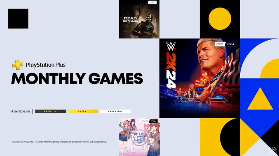 [Oficial] Sony divulga PS Plus Essential de outubro de 2024