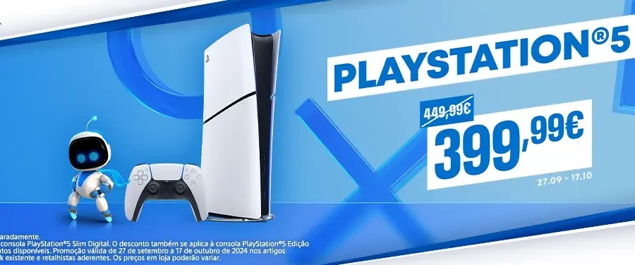 Será que vem pro Brasil? Sony diminui preço do PlayStation 5 na Europa