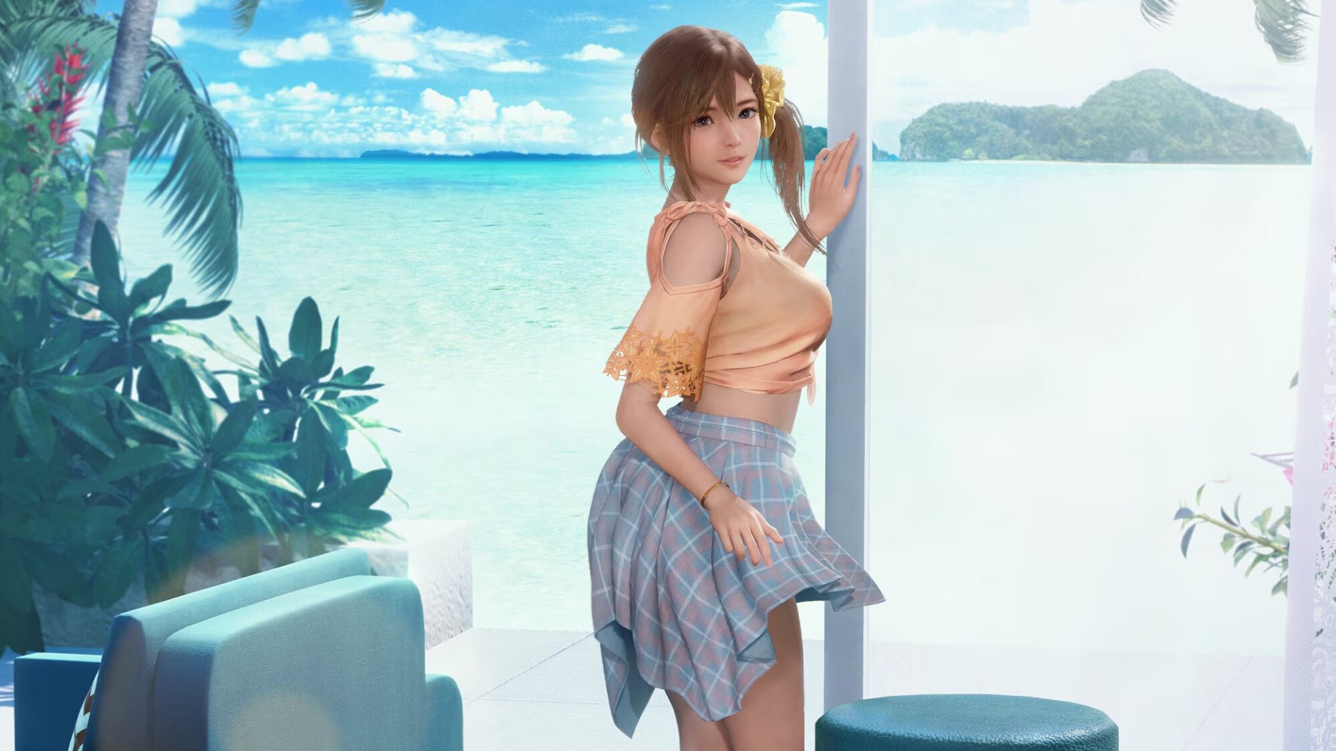 Venus Vacation Prism: Dead or Alive Xtreme foca em romances e