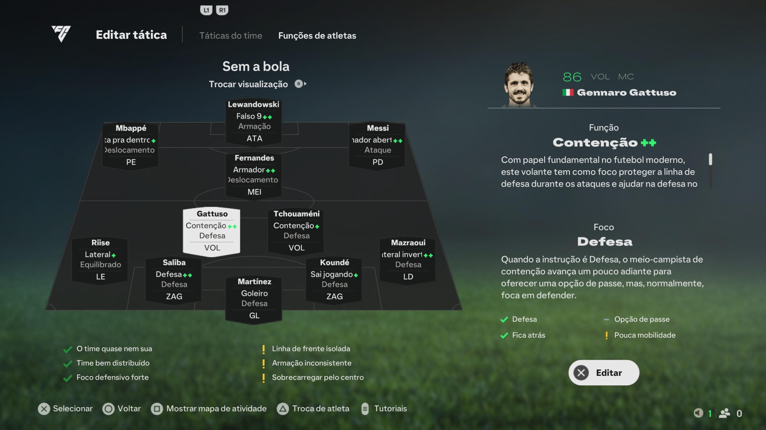 FC IQ revoluciona táticas em EA Sports FC 25; veja como usar 3 EA Sports FC 25