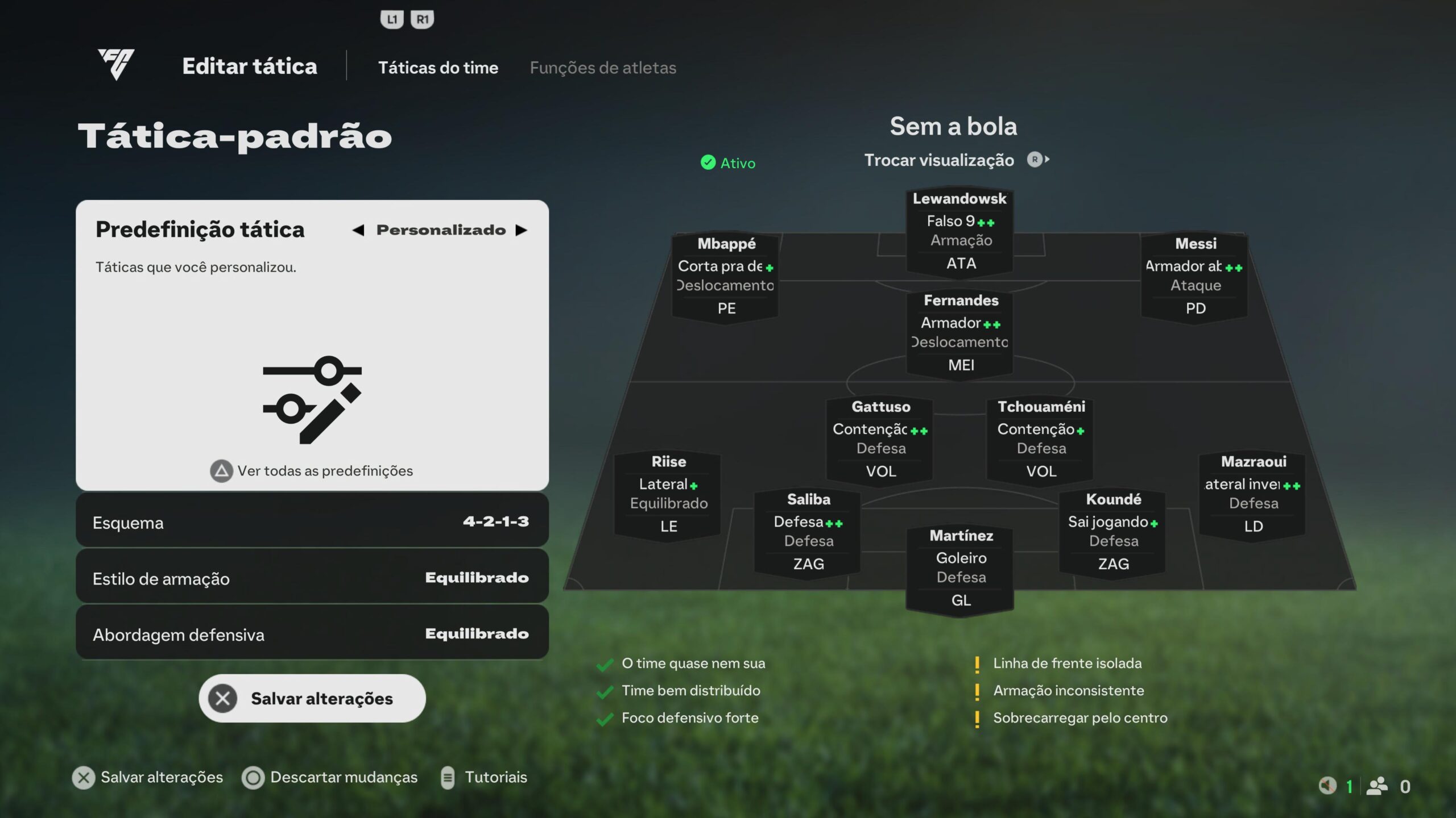 FC IQ revoluciona táticas em EA Sports FC 25; veja como usar 2 Formações EA Sports FC 25