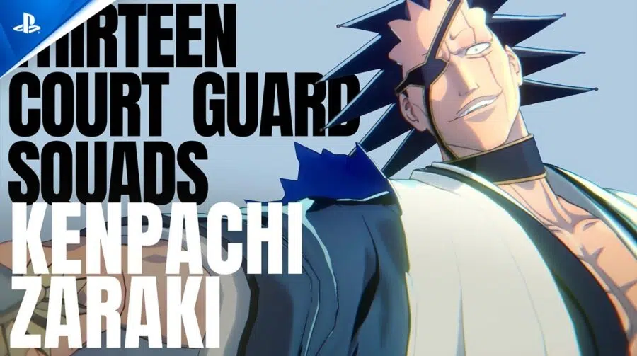 Kenpachi Zaraki estoura Ichigo em Bleach Rebirth of Souls; veja trailer!