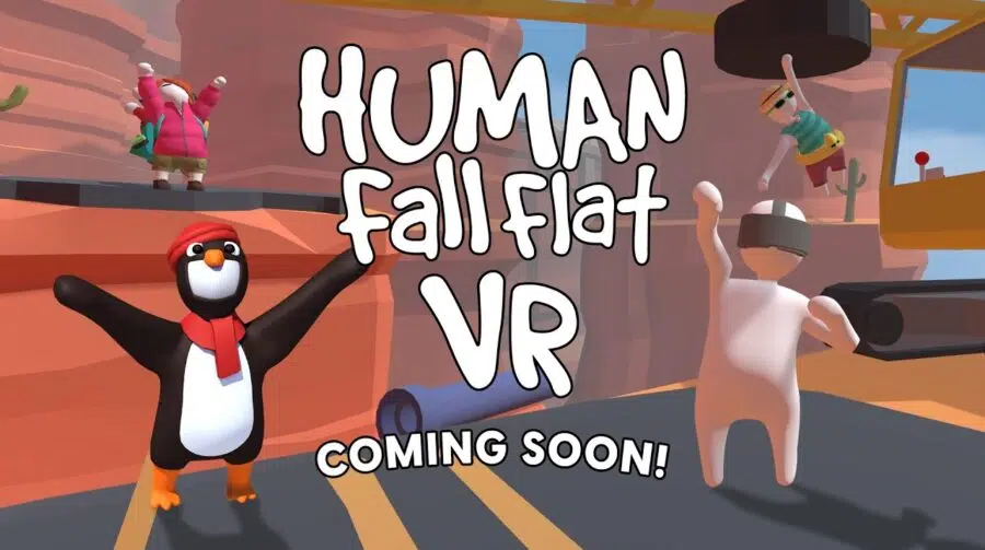 Bom Halloween! Human Fall Flat VR chega em 31 de outubro