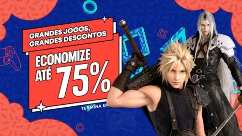 Promoção “Grandes jogos, Grandes descontos” traz 75% off em jogos na PS Store