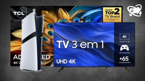 Vai comprar o PS5 Pro? Confira opções de Smart TV para aproveitar tudo do console