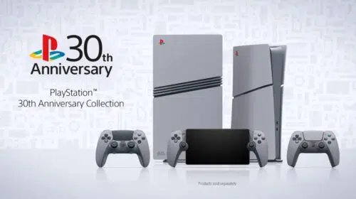 Sony anuncia visuais do PS5 Slim, PS Portal e PS5 Pro inspirados no clássico PlayStation One