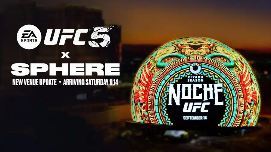 Esfera de Las Vegas é adicionada a EA Sports UFC 5 para o UFC 306