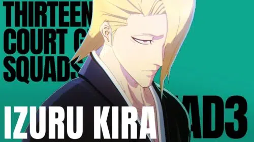 Izuru Kira é o novo nome do elenco de Bleach: Rebirth of Souls