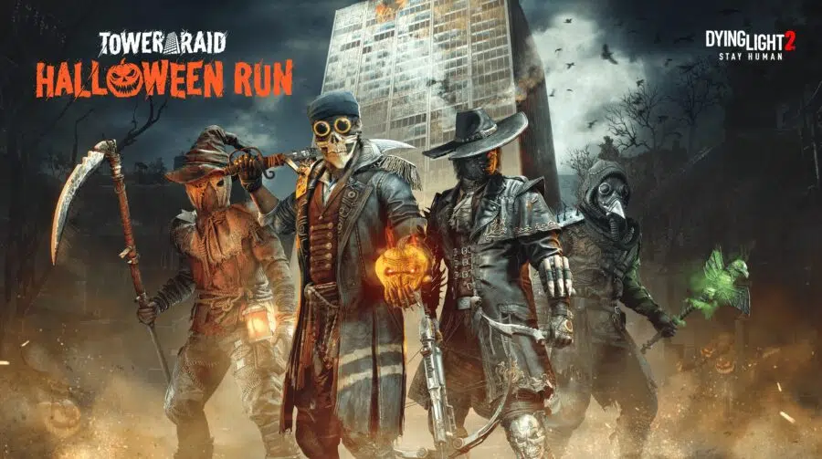 Dying Light 2: Stay Human terá temporada de Tower Raid: Halloween Run