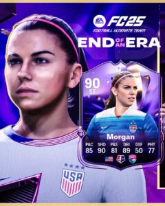 FC 25: Alex Morgan é homenageada com carta “Fim de uma Era”