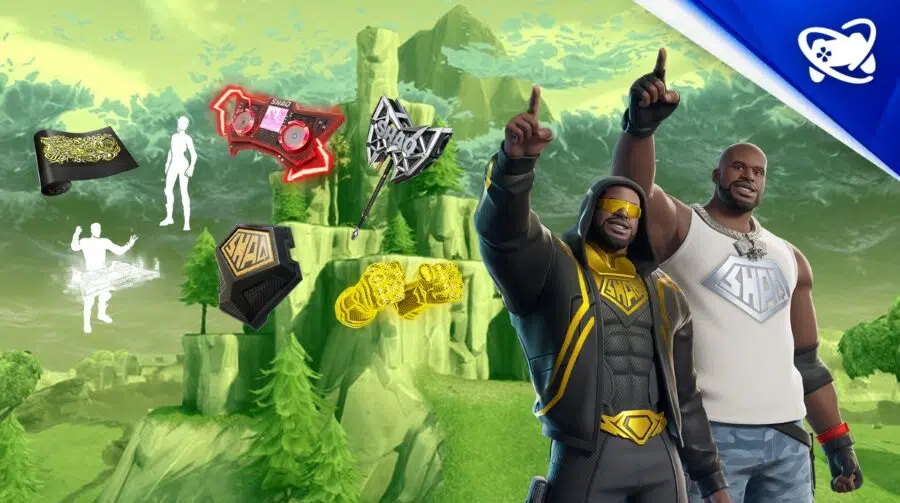 Com desconto, Pacotão Shaq já está disponível no Fortnite