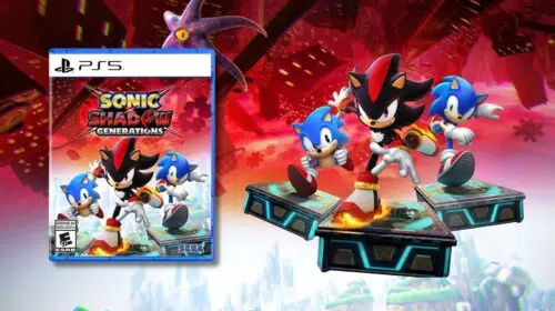 Pré-venda de Sonic x Shadow: Generations para PS5 está com desconto no Mercado Livre