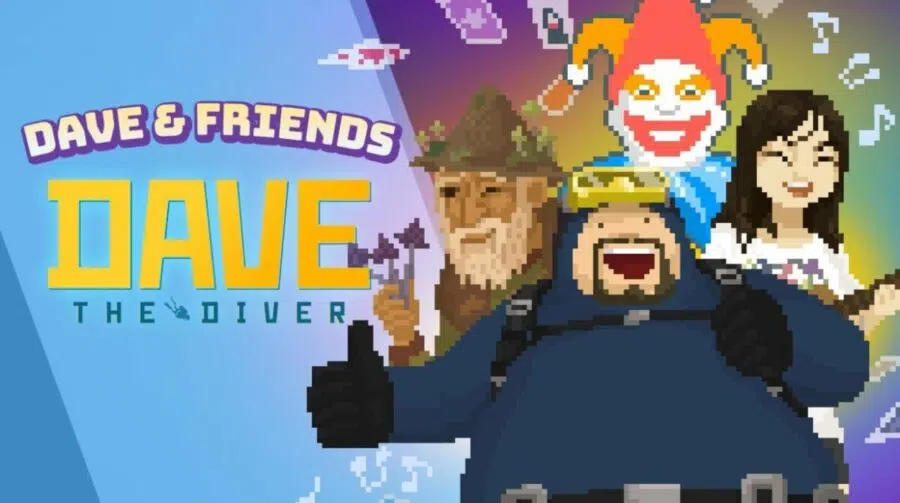 Atualização gratuita de Dave the Diver traz conteúdos crossover com Balatro e outros games