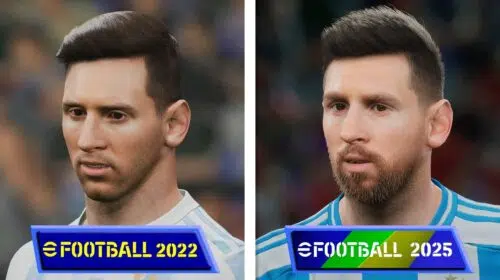 Do Meci ao Messi: eFootball evoluiu muito com o passar dos anos; compare!