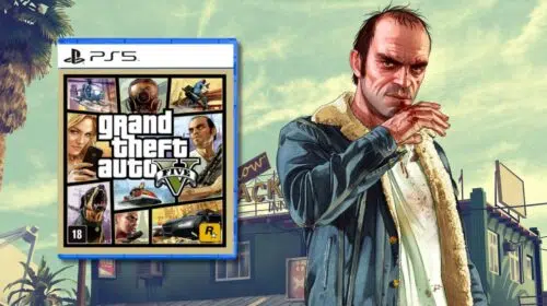 Mídia física de GTA V para PS5 está com menor preço do mês na Amazon