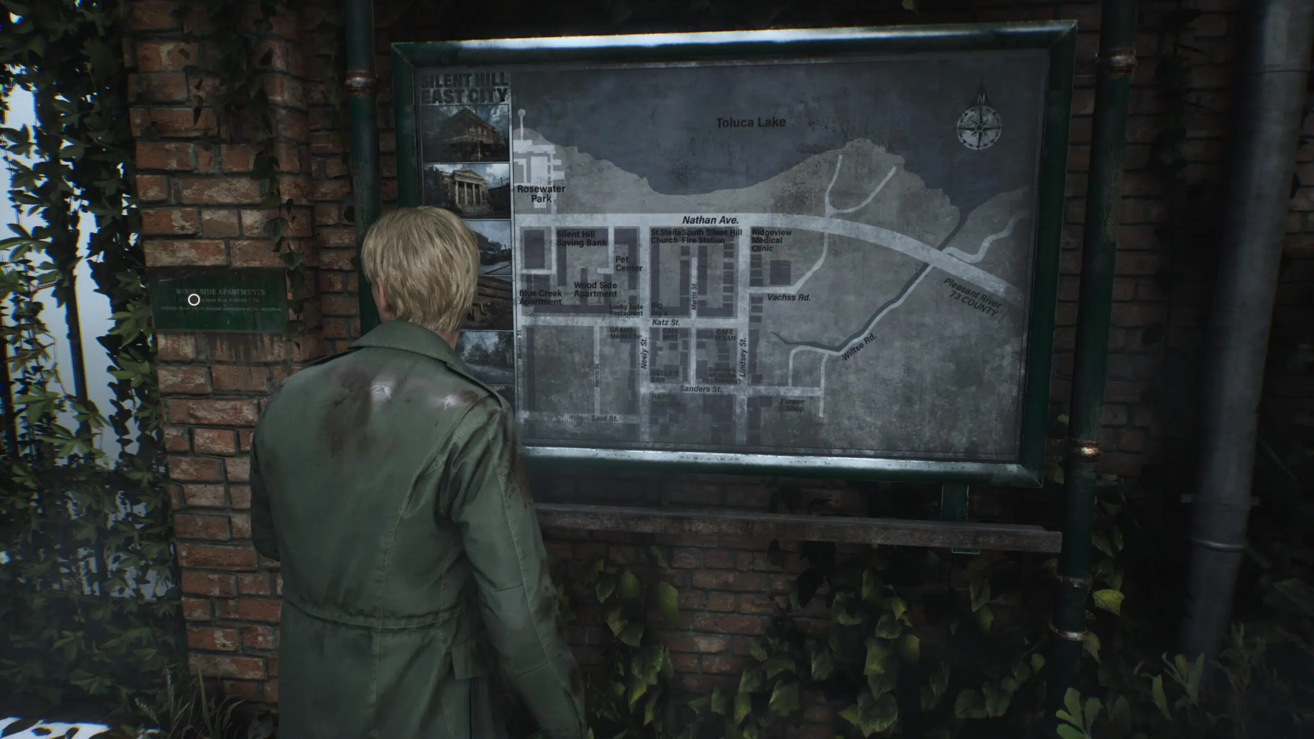 mapa original de Silent Hill 2 no remake