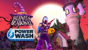 Lavar casa assombrada? Halloween chega a Powerwash Simulator