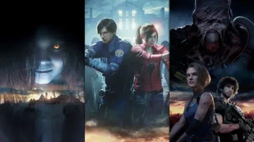 Capcom anuncia mídias físicas de Resident Evil 2, Resident Evil 3 e Resident Evil 7 para PS5