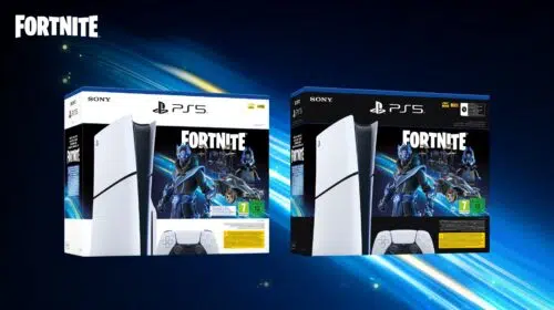 Skin, V-Bucks e mais: Epic mostra bônus do bundle do PS5 Slim com Fortnite