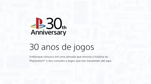 30 anos de jogos: PlayStation lança site comemorativo