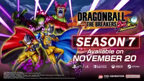 Season 7 de Dragon Ball: The Breakers chega nesta quarta (20)