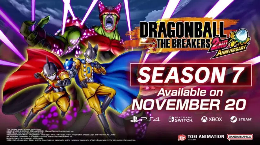 Season 7 de Dragon Ball: The Breakers chega nesta quarta (20)