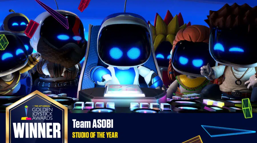 Estúdio de Astro Bot vence o Golden Joystick de melhor desenvolvedora