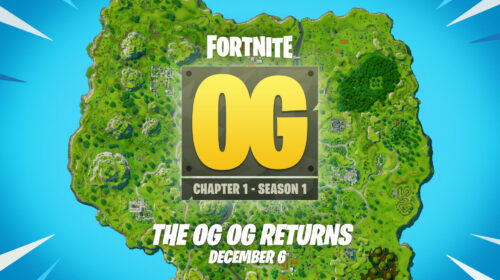 Agora é oficial: Fortnite OG volta, para ficar, em dezembro