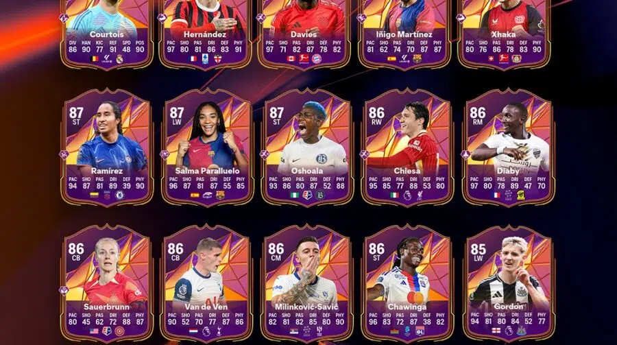 EA Sports FC 25 traz 30 cartas especiais em nova ação no FUT