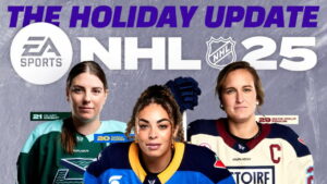 NHL 25 terá grande atualização com a liga feminina de hóquei da América do Norte