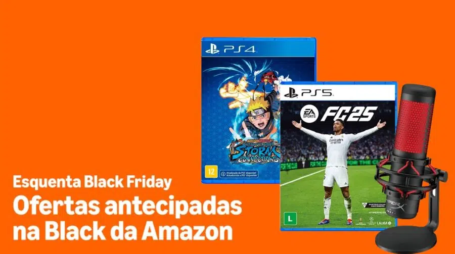 Esquenta Black Friday Amazon 2024 tem várias ofertas em jogos e acessórios; confira!