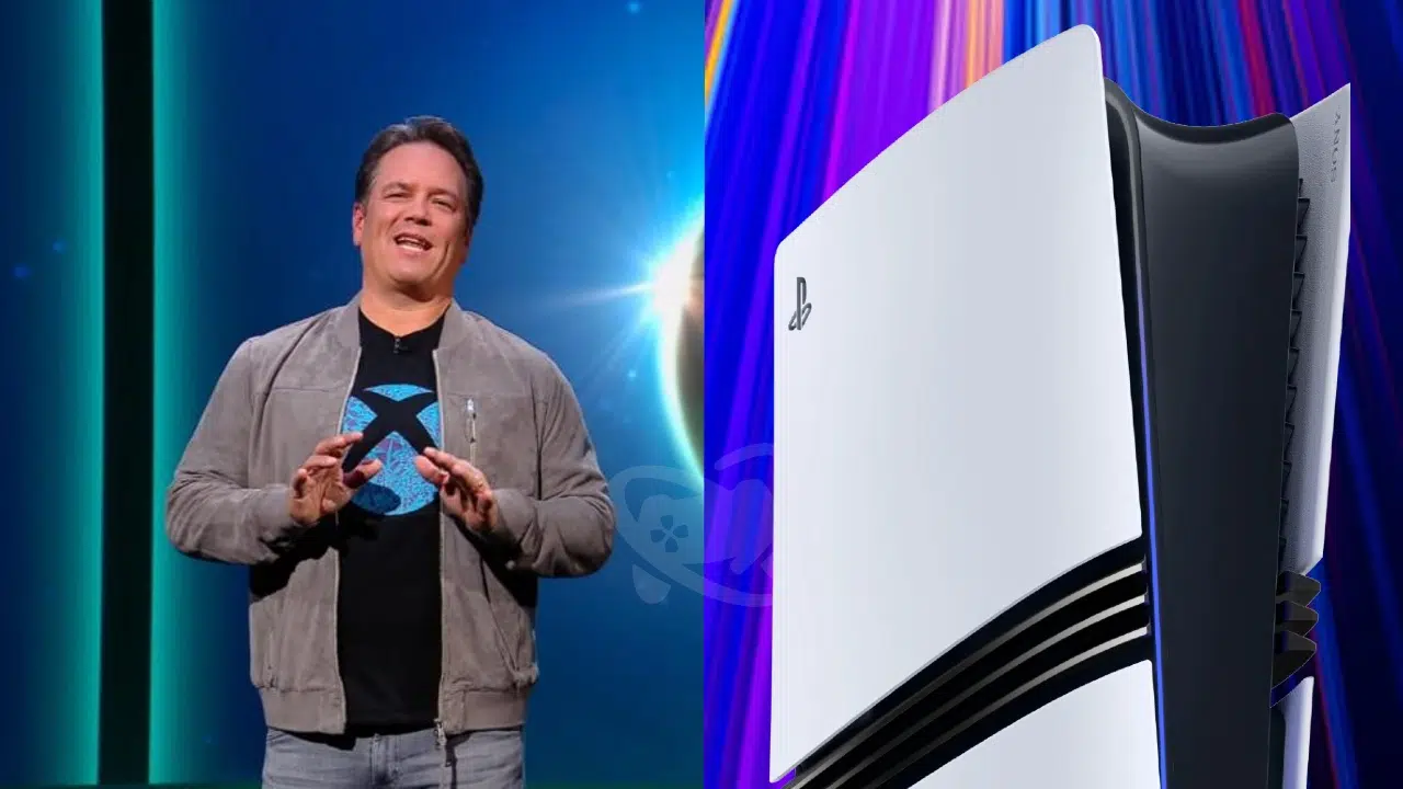 PS5 Pro e Phil Spencer, que cuida do Xbox - PlayStation