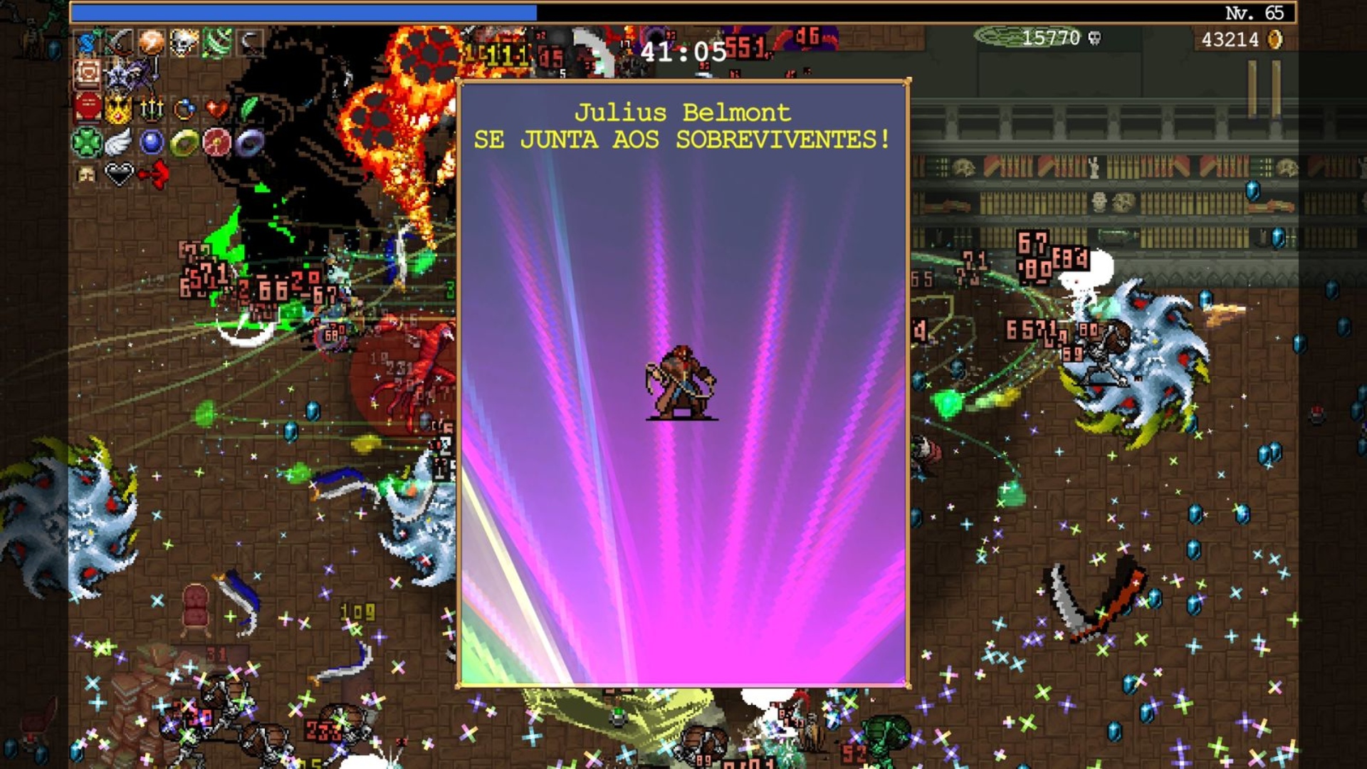 Vampire Survivors: Ode to Castlevania é a melhor homenagem já feita à lendária série de ação 4 Vampire Survivors