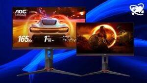 Monitor gamer AOC 24″ com 165Hz de taxa de atualização está com R$ 150 off na Amazon