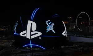 Esfera de Las Vegas é tomada por Astro Bot em ação da PlayStation